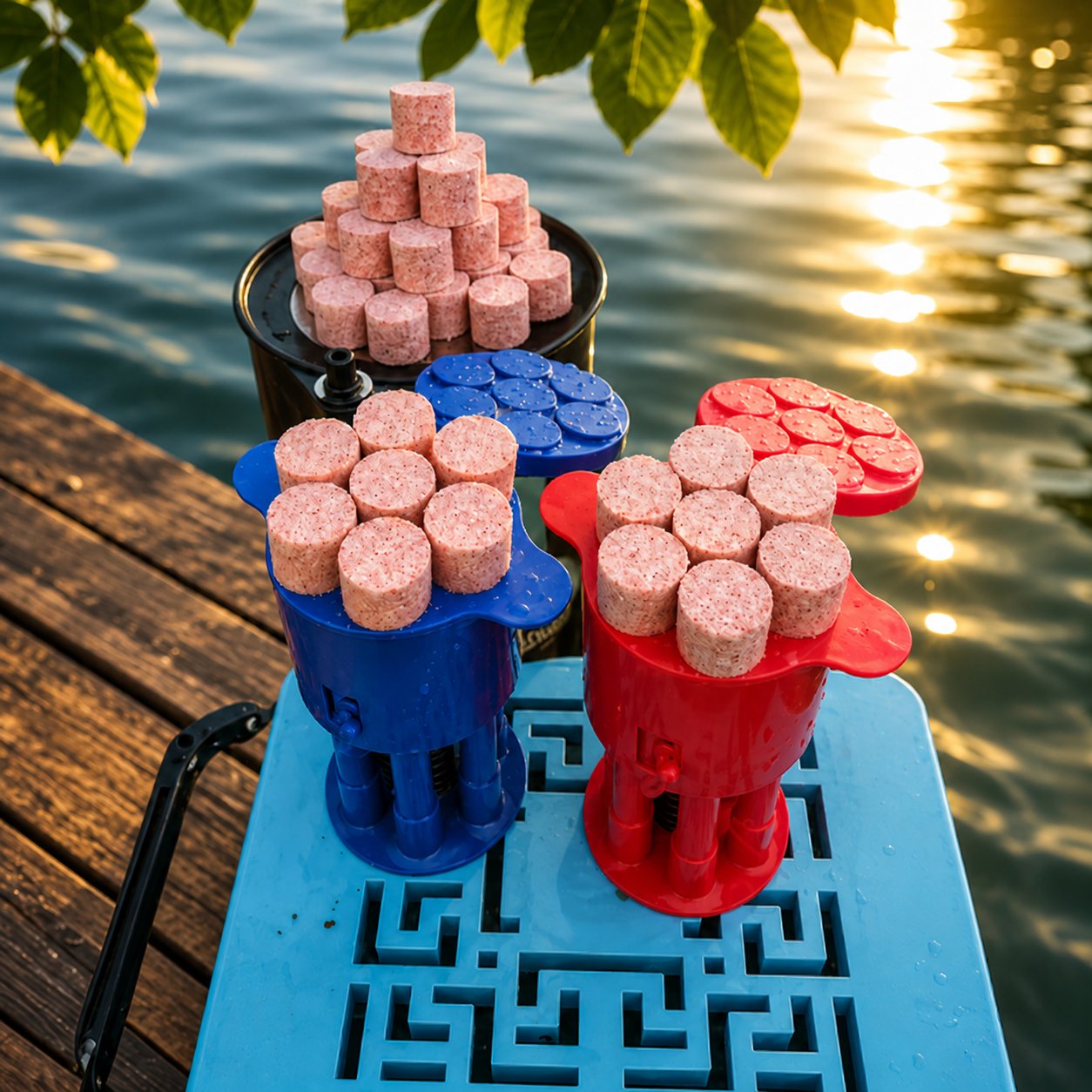 7-in-1 Fishing Bait Press Mold 🎣