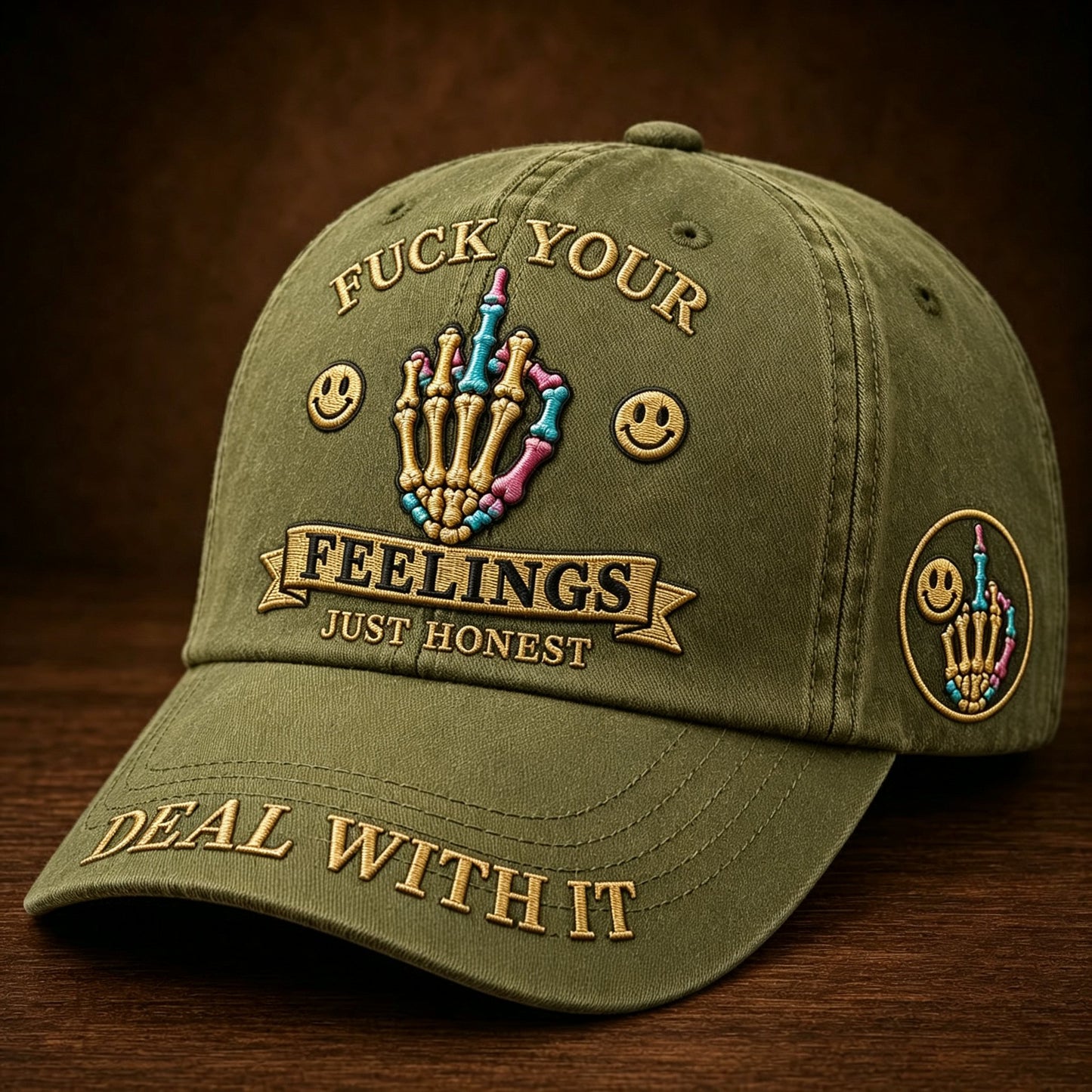 FXXK YOUR FEELINGS Cap🎁Free Double-Sided Honor Coin With Every Cap Purchase