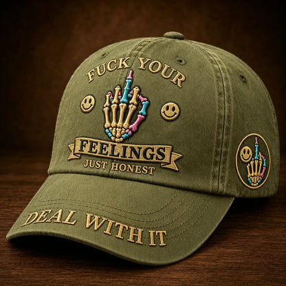 FXXK YOUR FEELINGS Cap🎁Free Double-Sided Honor Coin With Every Cap Purchase