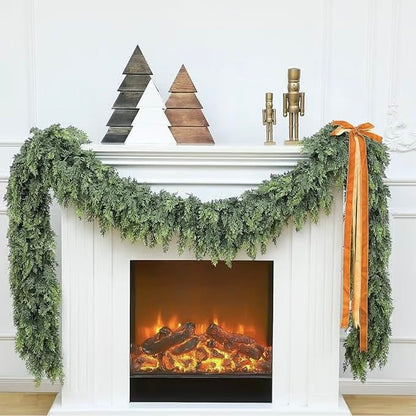 🎉⛄2025 Christmas Artificial Cypress Leaf Vine Wreath🎄