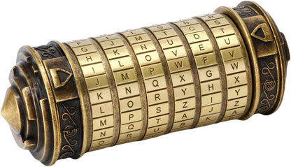 Da Vinci Code Mini Cryptex Lock With Rings Anniversary Valentine's Day Romantic Birthday Gifts