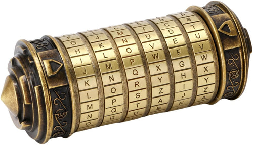 Da Vinci Code Mini Cryptex Lock With Rings Anniversary Valentine's Day Romantic Birthday Gifts
