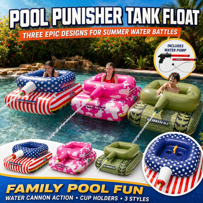 🔥 Summer Pool Party Sale 49% OFF – Patriot Pool Float with Water Cannon for Beach, Lake & Pool Fun