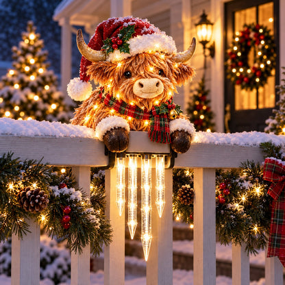 🎄Christmas Character Railing Lights😍