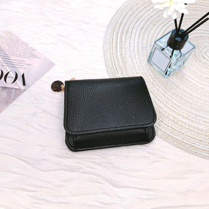 💖Hot 49% OFF🌹RFID Short Wallets for Women – Fashionable Card Holder with Key Ring & Coin Purse