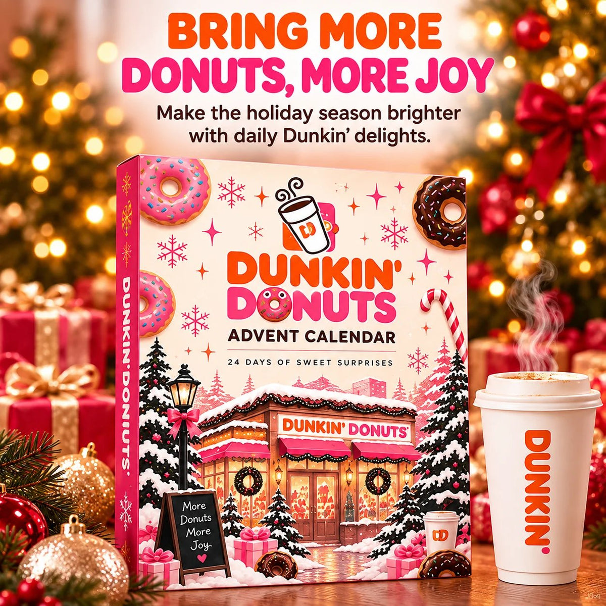 ☕🍩 Donut & Brew™ 24-Day Advent Calendar