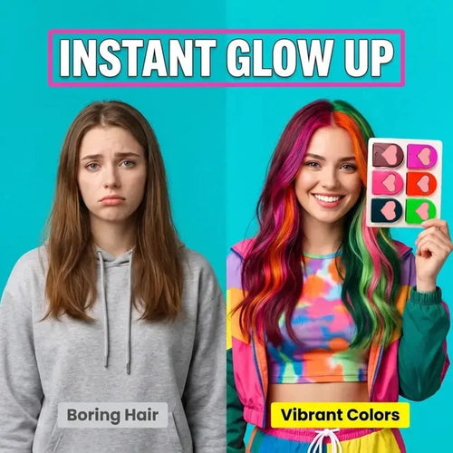🔥😍Temporary Hair Chalk Set for Girls