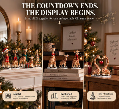 Giraffe Christmas Advent Calendar – 24 Holiday Characters