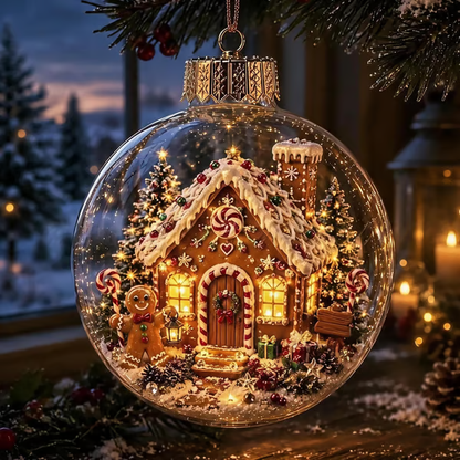 🎄Glowing Christmas Diorama Ornament – Buy 2 Get 1 Free