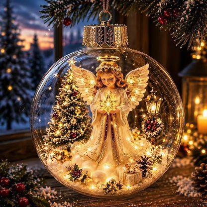 🎄Glowing Christmas Diorama Ornament – Buy 2 Get 1 Free