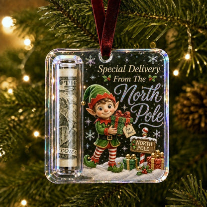 🔥Only $9.99 Last Day Promotion!🎄Christmas Cash Gift Ornament- Make Cash Feel Like A Real Christmas Gift💵