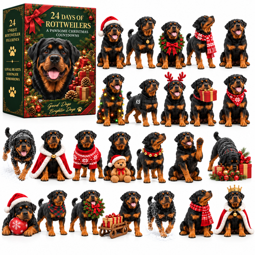 24 Days of Rottweilers - 24 Loyal Hearts, 24 Christmas Surprises