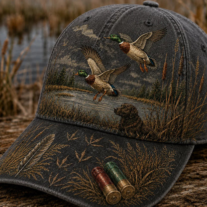 💥HOT SALE 49% OFF -🦆 DUCK HUNTING WILD & READY HAT - 100% COTTON