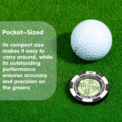 🎁Last Day Promotion 49% OFF🔥Golf Hat Clip Ball Marker with High Precision Green Reading Aid Golf Accessories for Men Women