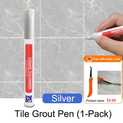 🔥Anti-mould and waterproof joint pen for ceramic tiles