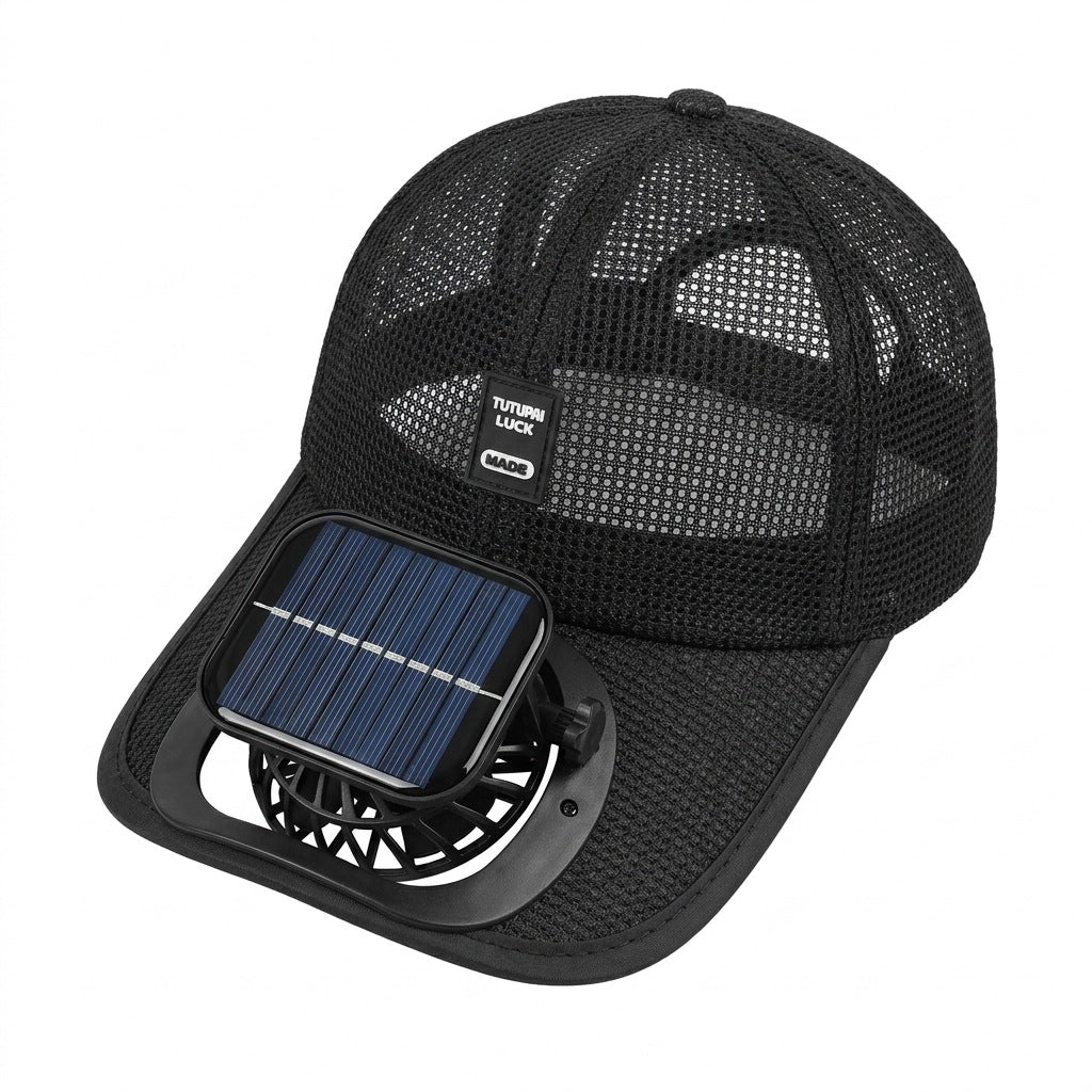 🚀 Solar Fan Hat: Sun to Breeze Instantly, No More Heatstrokes!