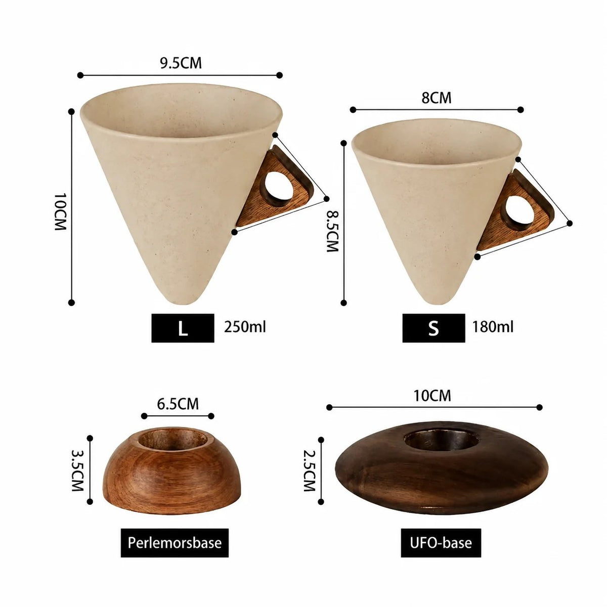 Unique ceramic coffee cup – luxury for your coffee time