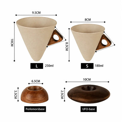 Unique ceramic coffee cup – luxury for your coffee time
