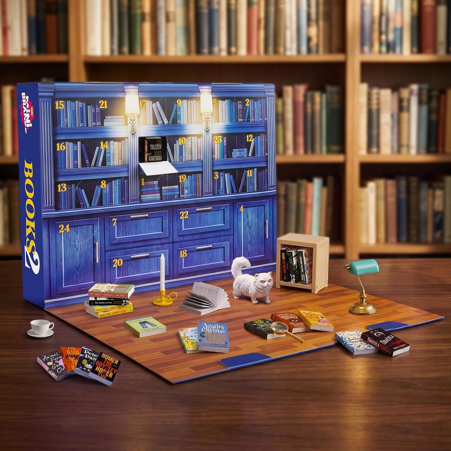 🎨📚 Mini Art & Mini Library Advent Calendar Collection✨Open a Tiny Surprise Each Day and Build a Mini Collection Worth Displaying