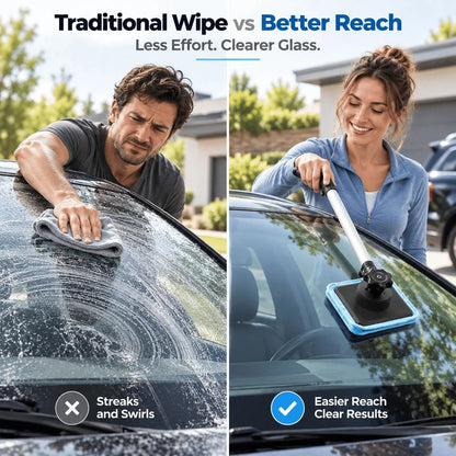 Dual Magnetic Car Windshield Cleaner | Streak-Free Auto Glass Cleaning Kit⭐