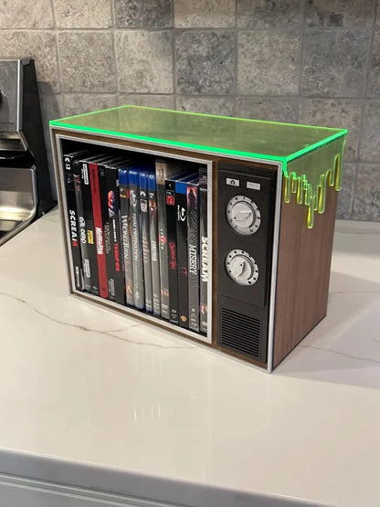 📺 Retro TV Media Storage Box