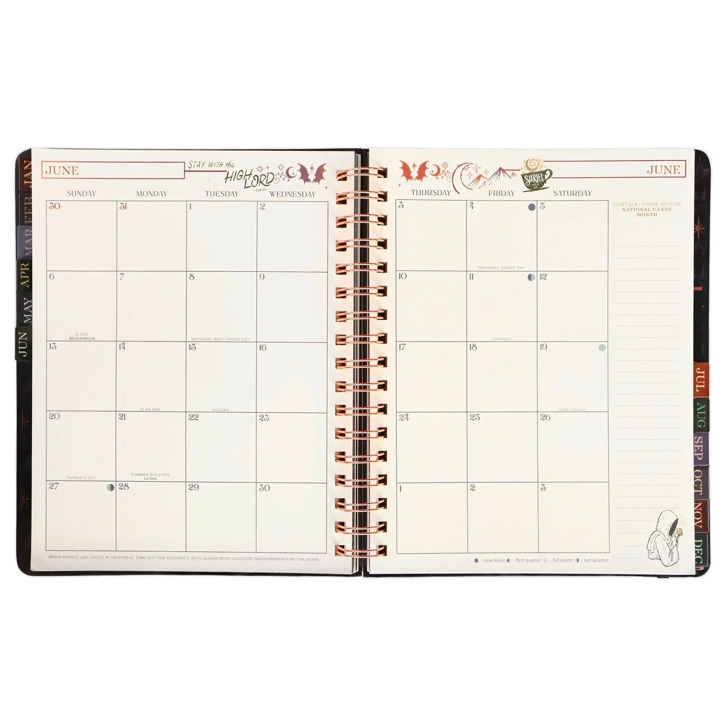 🔥HOT SALE 49% OFF🌙 A Court of Thorns and Roses: Velaris 2027 Weekly Planner ✨ Officially Licensed Fantasy Organizer