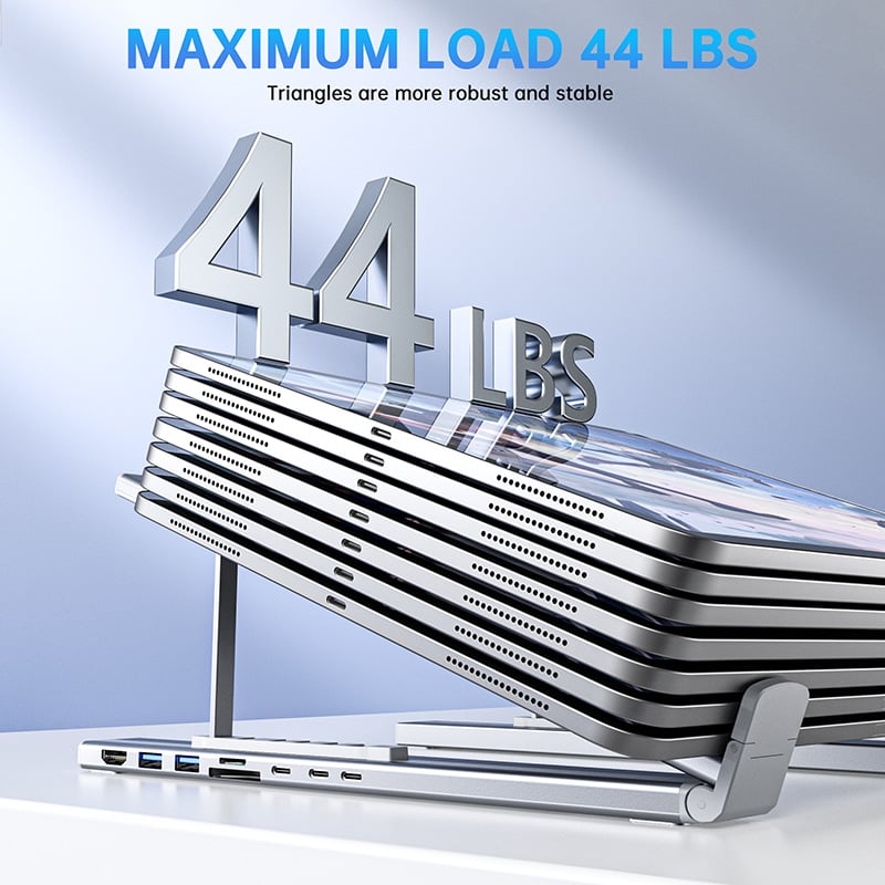 🔥HOT SALE🔥Buy 1 Get Free Shipping💥💻 8-in-1 USB-C Laptop Stand,Best Gifts