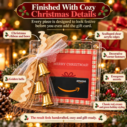 💯🔥 50% OFF -🎄Christmas Gift Card Keepsake Frame