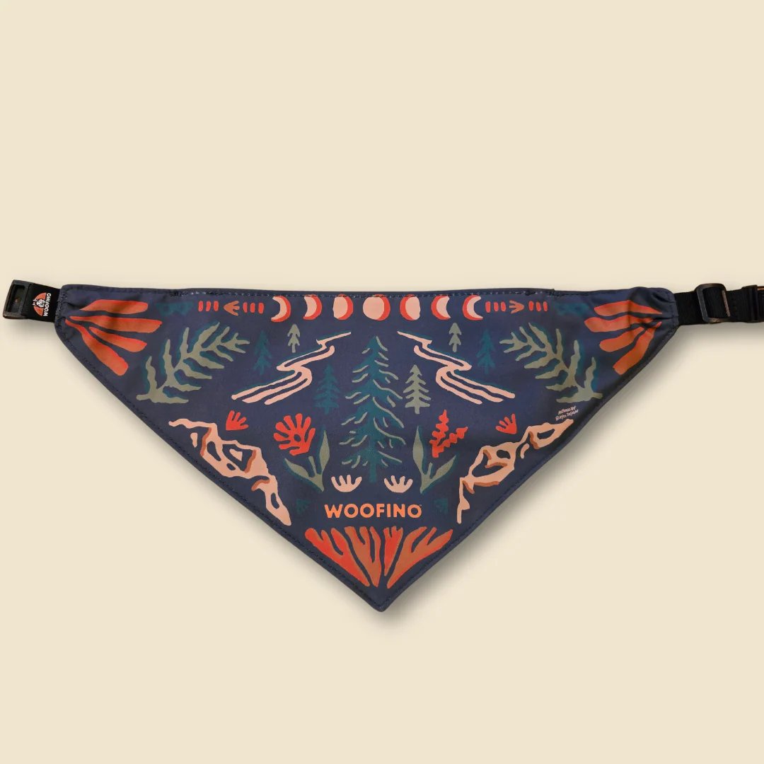 🐶2-in-1 Reversible Dog Bandana Bowl