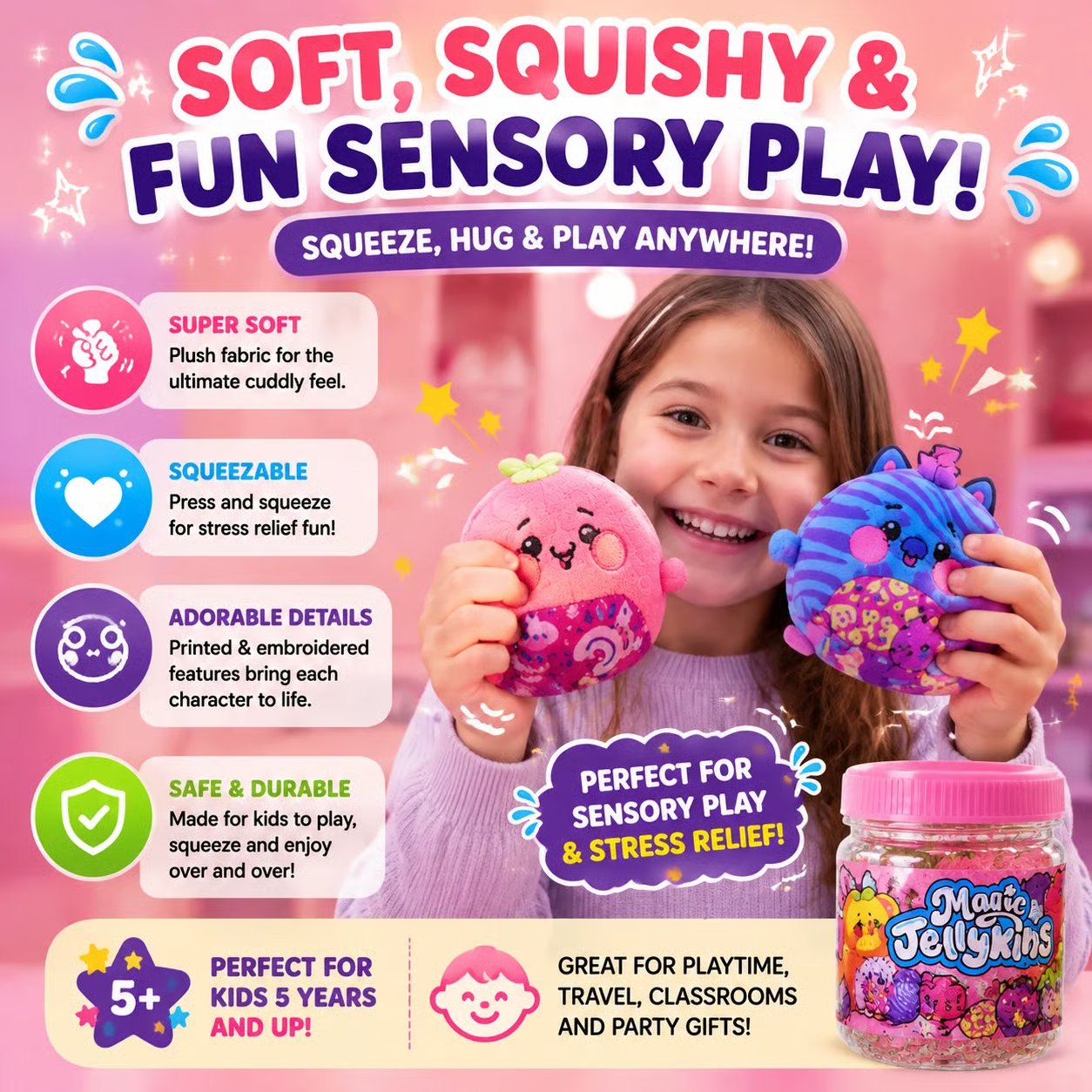 ✨ Surprise Reveal Squishy Characters | The Water Reveal Toy That Brings Magic To Life