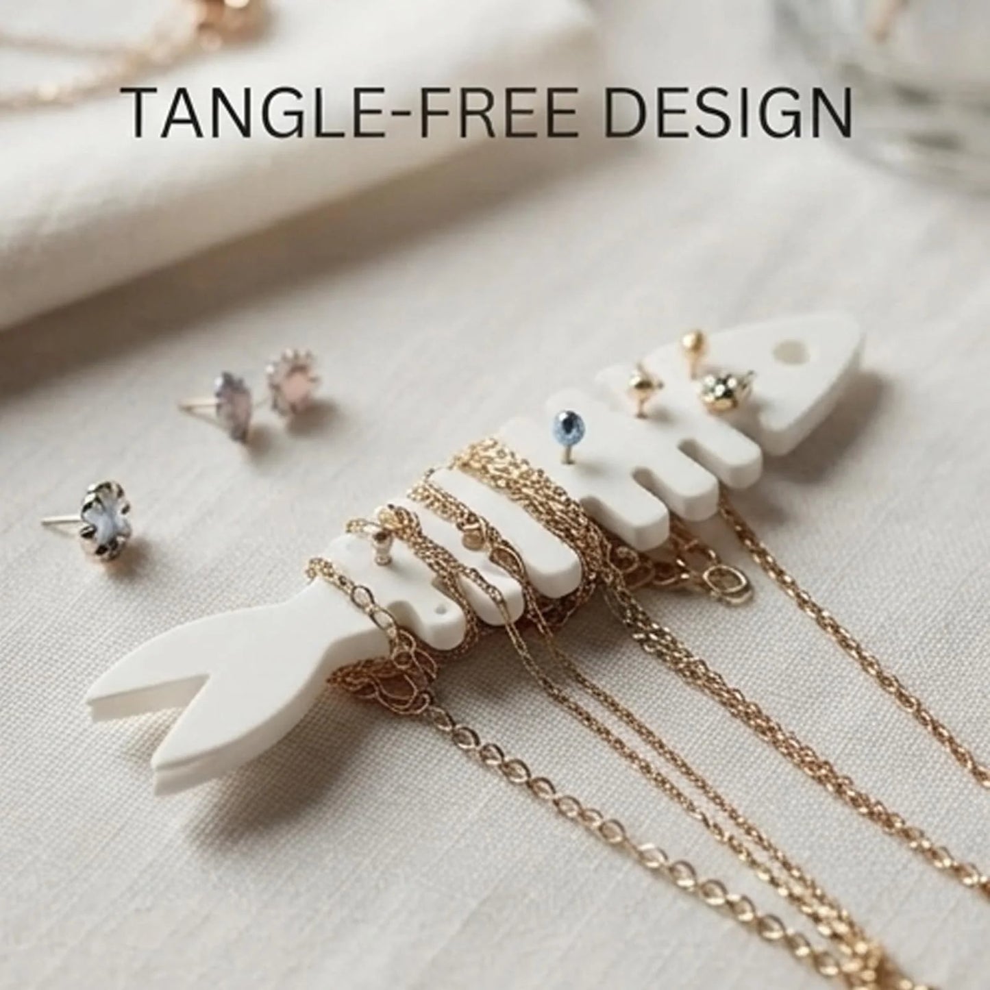 Vintage Sardine Tin Jewelry Box – Cute Travel Organizer for Rings, Earrings & Necklaces