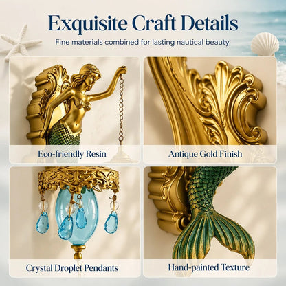 🎉Vintage Mermaid Wall Sconce – For Indoor and Outdoor Use
