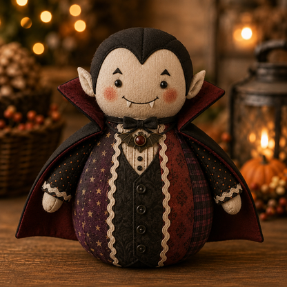 🎃 Halloween Fabric Doll DIY Kit