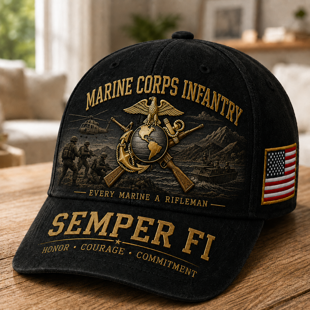 🇺🇸 Marine Corps Specialty Brotherhood Cap