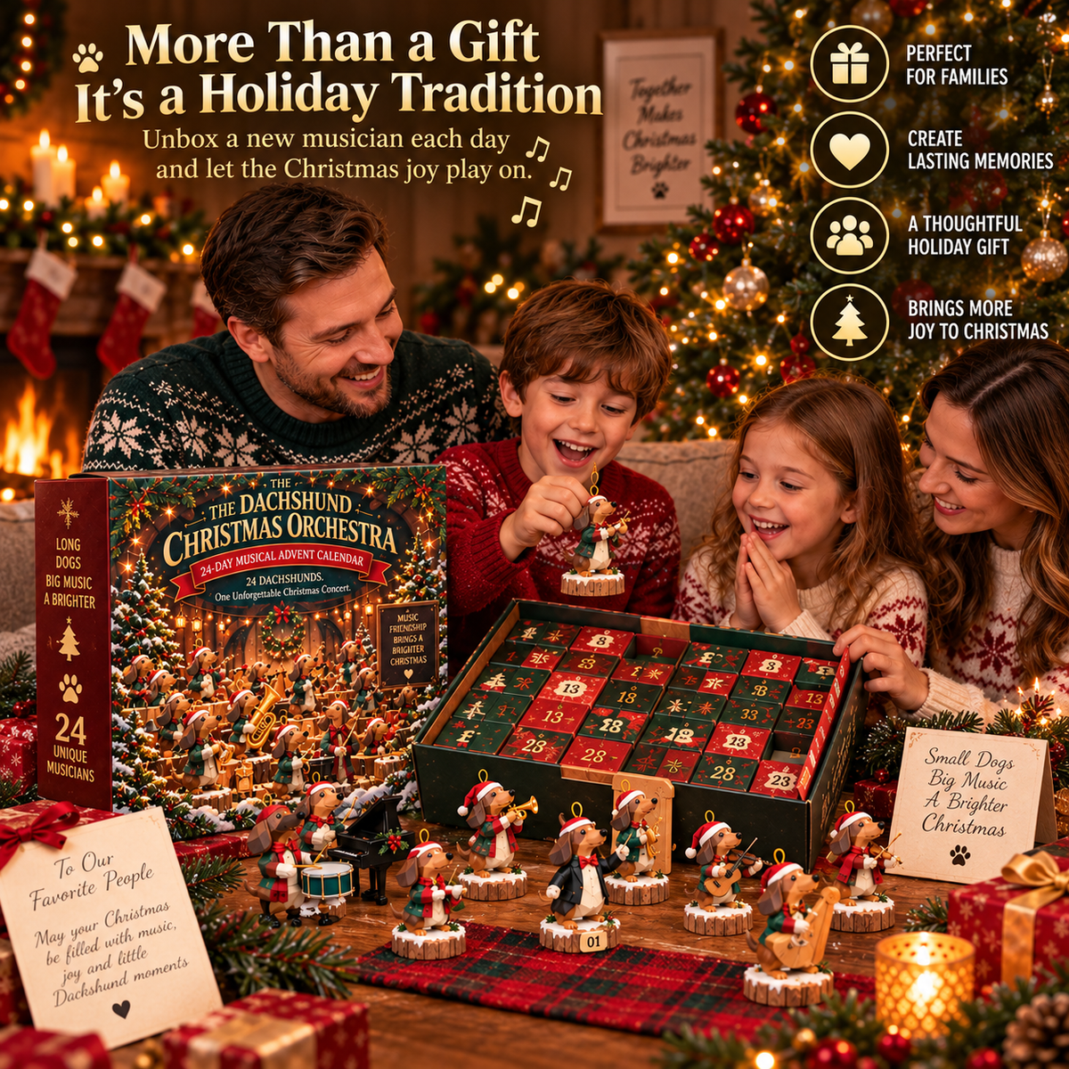 Dachshund Christmas decoration collection