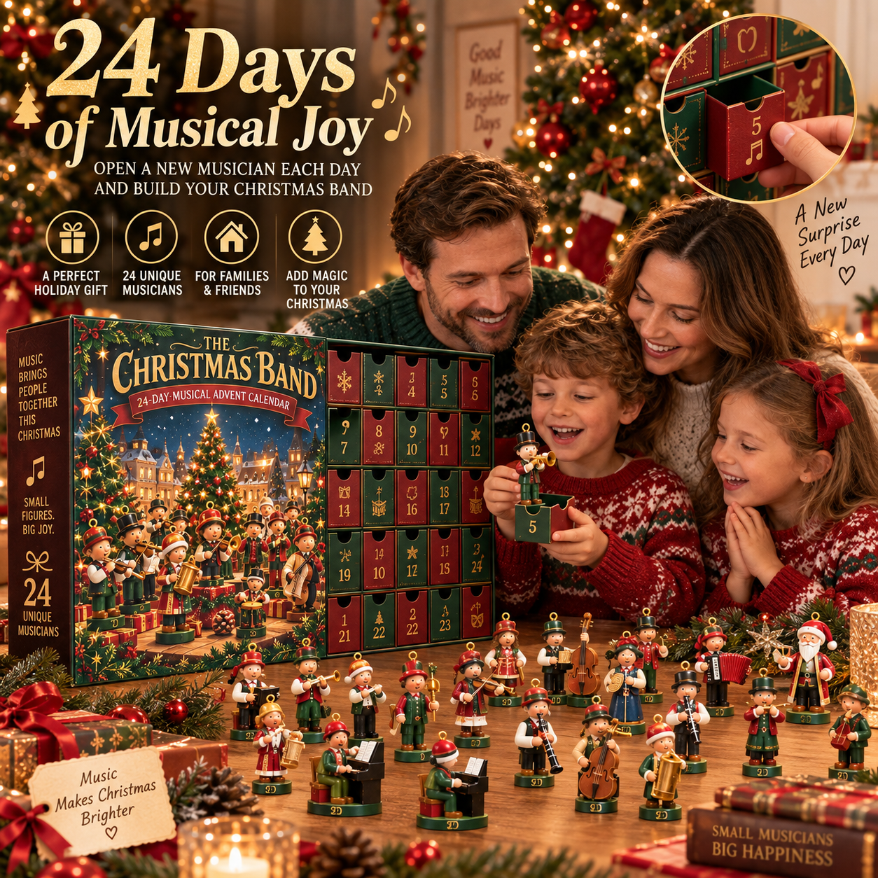 24 Days. 24 Musicians. One Magical Christmas Band. 🎄🎶