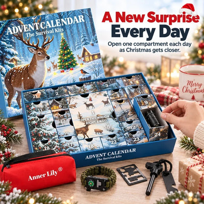 🎄 50% OFF Today! 24-Day Outdoor Gear Advent Calendar for Men