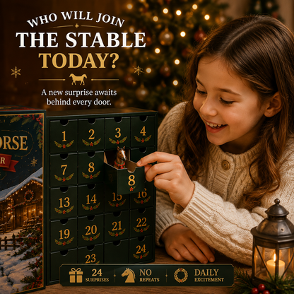 🐴 Christmas Horse Advent Calendar – 24 Days of Horse Friends