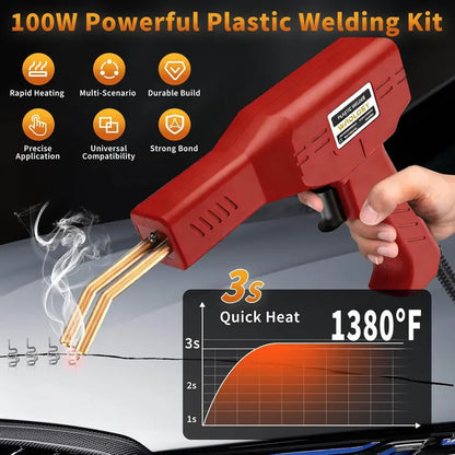 🛠️ Plastic Welder Repair Kit – Fast DIY Fix for Bumpers & Cracked Plastic