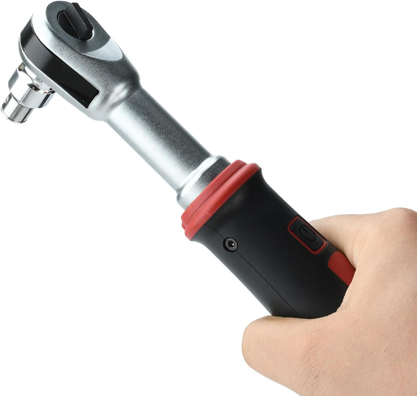 Compact Cordless Electric Ratchet Tool with LED Light | Rechargeable Handheld Power Driver for Automotive Repairs & DIY Projects
