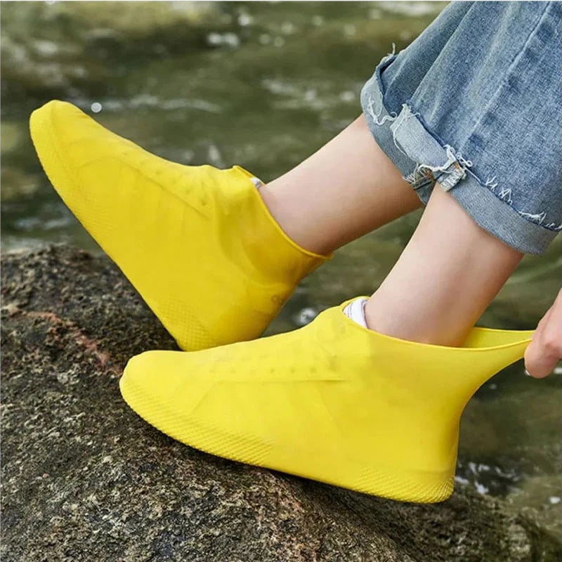 📢49% OFF !! ⏰ Waterproof Rain Shoe Cover – Non-slip sole & easy on/off