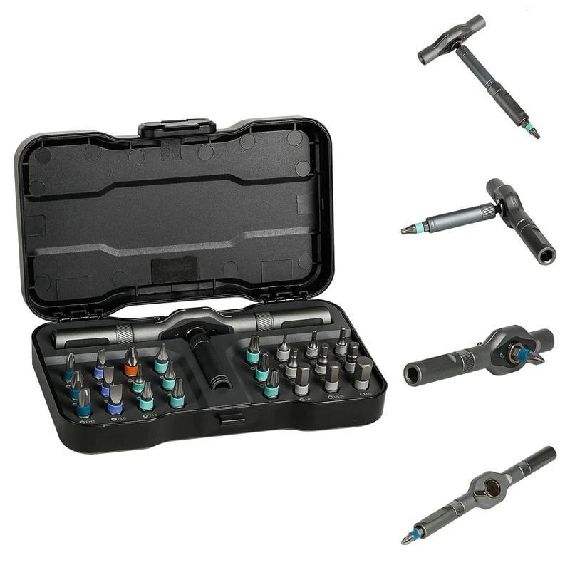 🔥LAST DAY SALE 70% OFF🔥24 in 1 DlY Screwdriver Set Magnetic Compact and Portable Ratchet Screwdriver