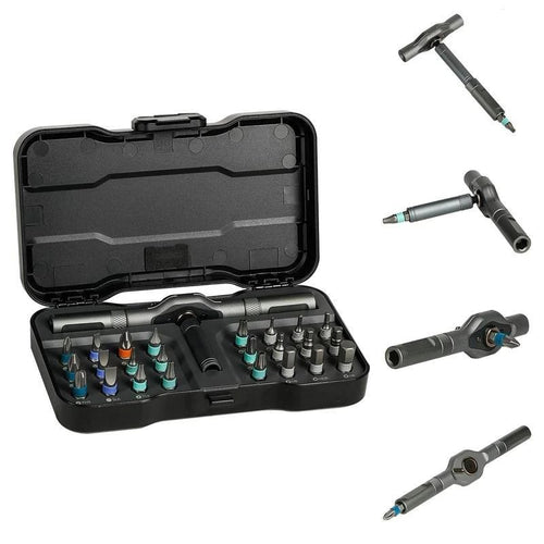 🔥LAST DAY SALE 70% OFF🔥24 in 1 DlY Screwdriver Set Magnetic Compact and Portable Ratchet Screwdriver