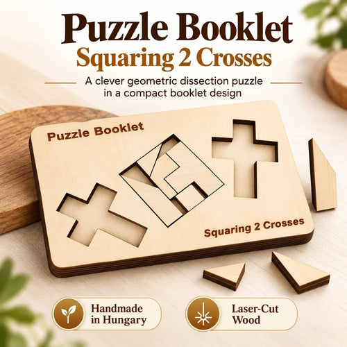 🧩✝️Puzzle Booklet - Squaring 2 Crosses