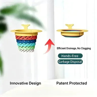 ⭐✨Rainbow Expandable Sink Strainer Basket
