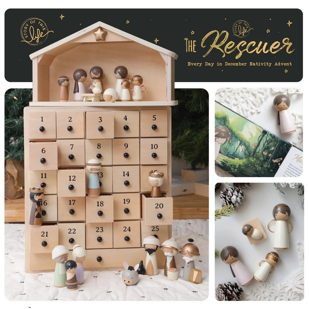 🔥[Official Licensed] ✝Nativity Advent Calendar 2026 – Christmas Countdown with Nativity Figures