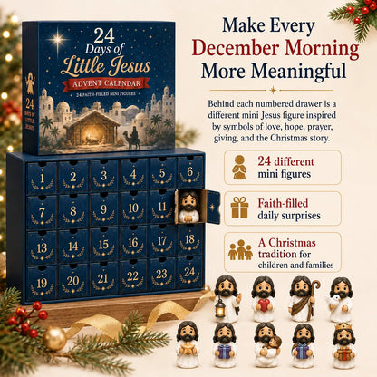 ✝️24 Days of Little Jesus Advent Calendar – 24 Unique Faith-Filled Christmas Surprises✨