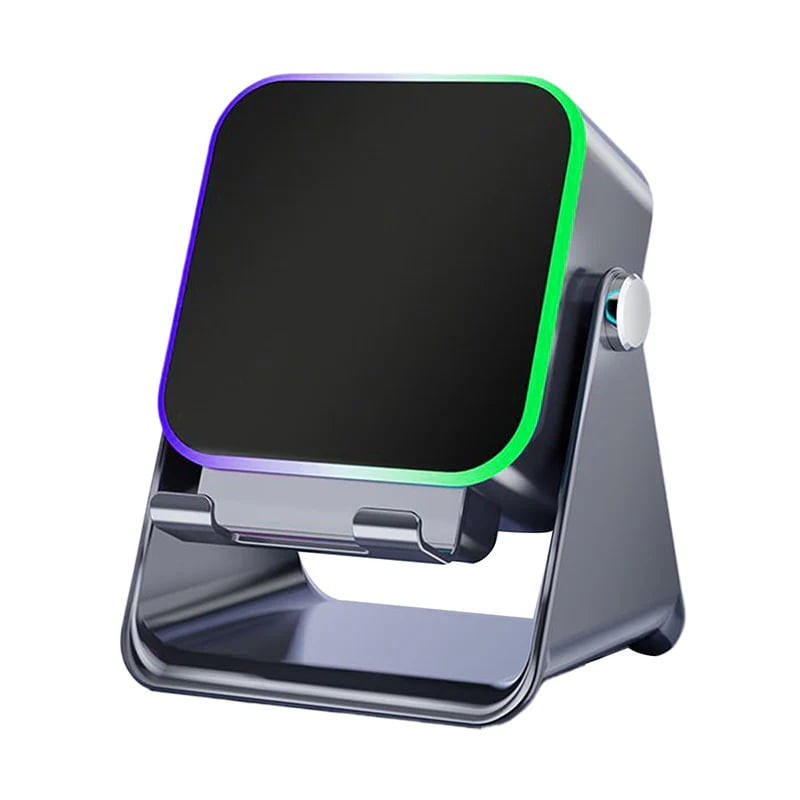 🎶📱 5-in-1 Wireless Induction Speaker & Adjustable Phone Stand