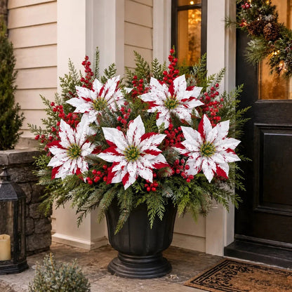 🎉❀Last Day 50% OFF🔥Christmas Poinsettia Planter Inserts