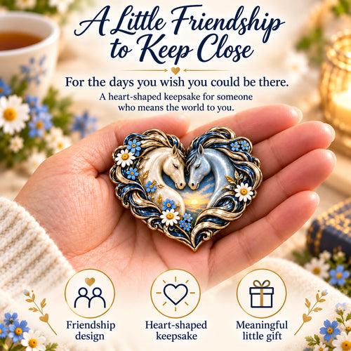 🐴 Horse Heart Pocket Hug | A Little Keepsake with a Heartfelt Message Card 💝